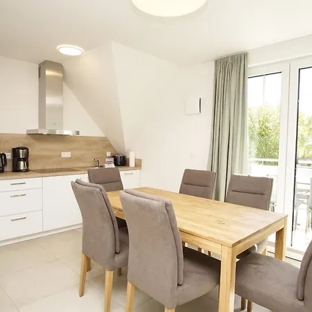 아파트 Rex Rugia Fewo15-5 Mit Schwimmbad Und Saunanutzung Im Ahoi-erlebnisbad Sellin 로베